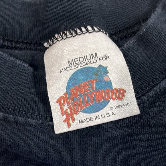 Vintage Planet Hollywood Tee Size M - Picture 4 of 6